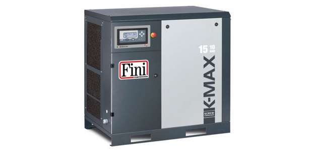 A képen a termék, egy FINI K-MAX 15-10 csavarkompresszor látható.