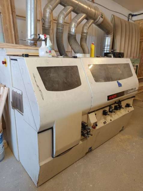 SCM Compact XL - többfejes gyalugép